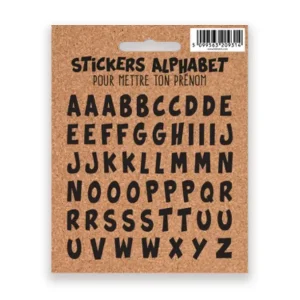 04225120001.webp Planche de Stickers Alphabet pour tirelire à casser Crash Cagnotte