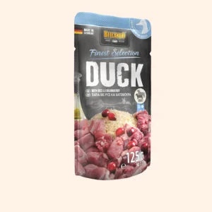 BELCANDO® Sachet fraîcheur Canard & Riz avec Airelles