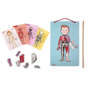 Jeu éducatif science et géographie - Body Magnet L'Anatomie/12 langues inclus