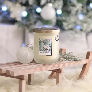 Grande jarre Flocons givrés