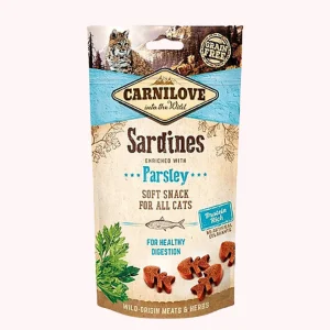 Combatl_ennuiengardantvotrechienoccupes-2025-05-16T211742.060.pngv1747423108 Carnilove Crunchy Snack pour Chat – Sardine & Persil