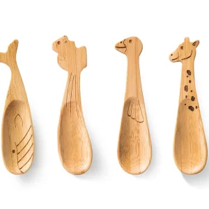 Petite cuillère Animaux en bambou