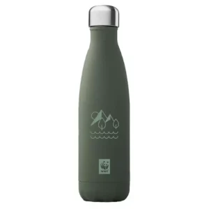 Gourde isotherme verte en inox – 500 ml