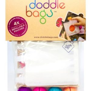 Gourdes réutilisables pack de 4 gourdes Doddle Bags