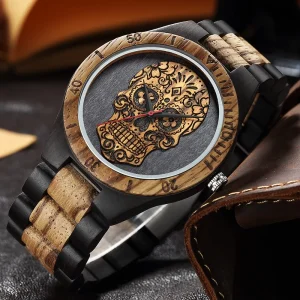 H569c8d32152746b18d718d7ee66f3ca42.jpgv1663056453 Montre pirate tête de mort mexicaine