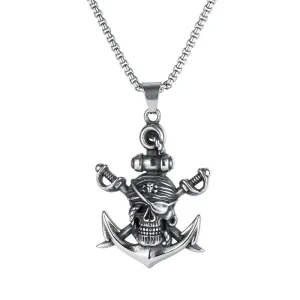 Hf5ed2495d4f543e3b6e78752b5f06895D.jpgv1665995318 collier tete de mort pirate