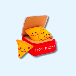 Peluche d'occupation - Zippy Burrow -  Boîte à pizza