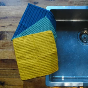 Lot de 6 lavettes en coton