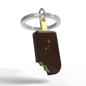 MTM086-01_1.jpg Porte-clés Glace chocolat