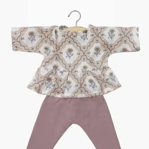 Minikane-dressing-poupee-babies-ensemble-top-ophelia-en-coton-alma-et-legging-orchidee-foncee.webpv1731322759 Babies – Ensemble Ophélia Alma