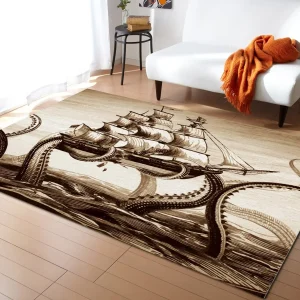 tapis pirate kraken