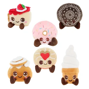 SF3265SK-ASSORT.webp Assortiment de 6 Peluches Patisseries
