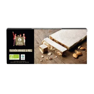Turrón amande et miel bio
