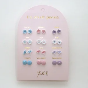 YB-500-286.webp Boucles d’oreilles Un an de poésie Pastel 12P