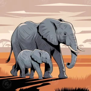 broderie-diamant-danse-delephants-407448.jpgv1731850315 Broderie Diamant - Danse d'éléphants