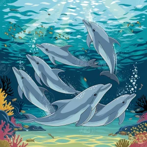 broderie-diamant-dauphin-qui-nagent-234180.jpgv1731850300 Broderie Diamant - Dauphins qui nagent