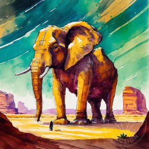 broderie-diamant-elephant-sauvage-996606.jpgv1702740100 Broderie Diamant - Éléphant sauvage