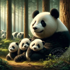 broderie-diamant-famille-de-pandas-en-foret-659460.jpgv1704353142 Broderie Diamant - Famille de pandas en forêt