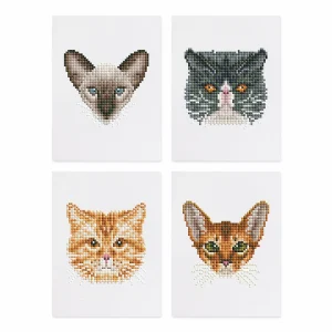 Broderie Diamant Mini - Chats