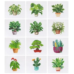 Broderie Diamant Mini - Plantes (Edition 2)