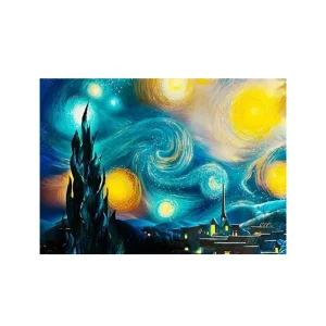 Broderie Diamant - Nuit étoilée Van Gogh