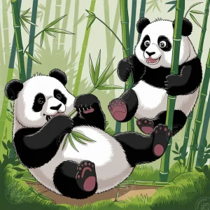 broderie-diamant-pandas-amusants-544828.jpgv1731850411 Broderie Diamant - Pandas Amusants