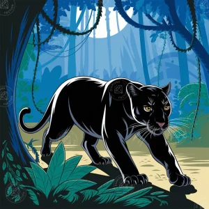broderie-diamant-panthere-noire-cachee-158872.jpgv1731850423 Broderie Diamant - Panthère Noire Cachée