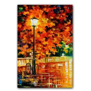 Broderie Diamant - Soirée de pluie d'Automne