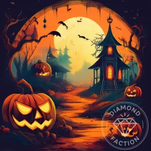 Broderie Diamant - Soirée Halloween