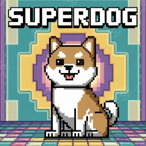 Broderie Diamant - Superdog