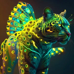 Broderie Diamant - Tigre Féerique