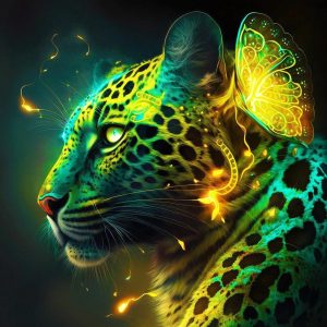 Broderie Diamant - Tigre Illuminé