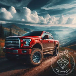 Broderie Diamant - Véhicule Pick-up