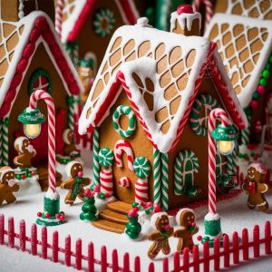 Broderie Diamant - Village Sucré