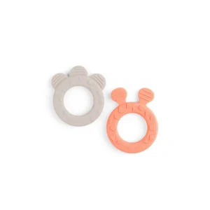 de18.pngv1727728537 Pack de 2 anneaux de dentition Croco & Raffi - Sable & Corail