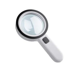 Loupe Compacte Éclairée Broderie Diamant