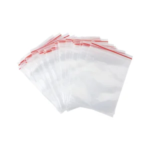 Pack Sachets Zip Transparents Broderie Diamant